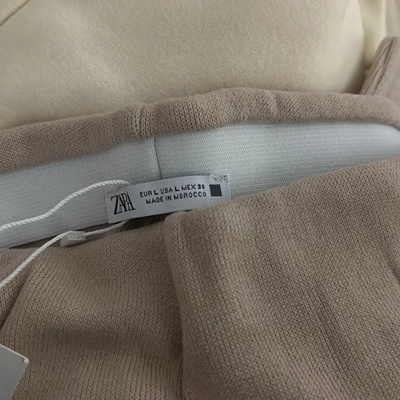 ZARA | Mink | SOFT WIDE LEG PANTS - Picture 10 of 10